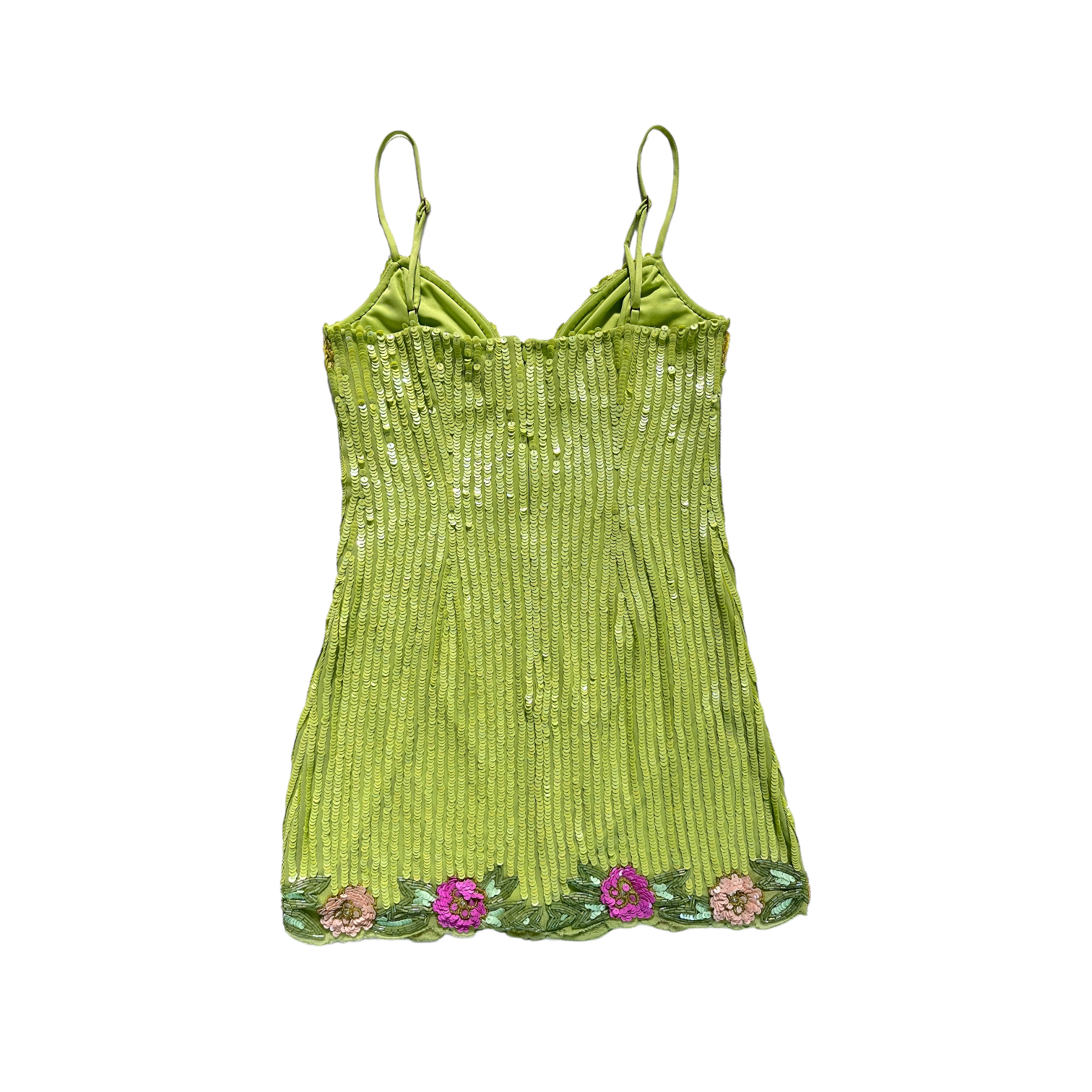 MAJORELLE Cal Embellished Mini Dress in Lime Green Revaia MAJORELLE Cal Embellished Mini Dress in Lime Green Revaia