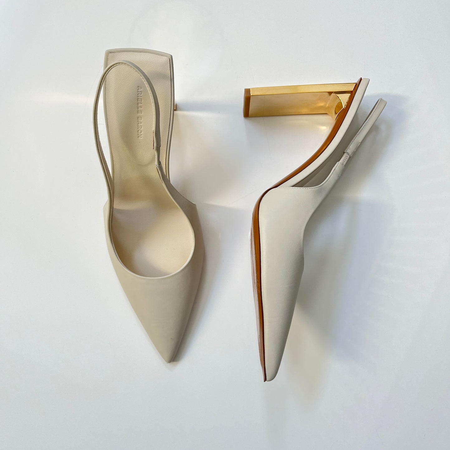 Arielle Baron Omen 95 Heel in Cream