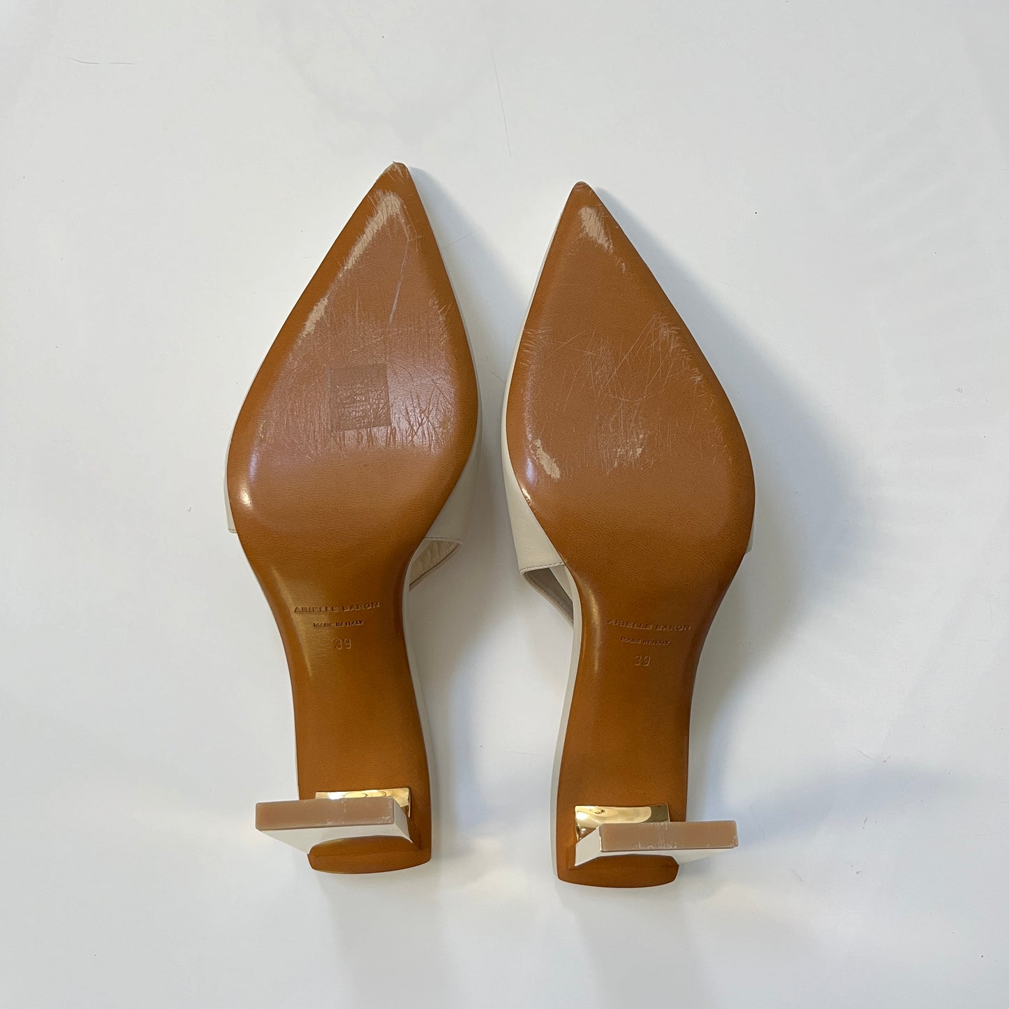 Arielle Baron Omen 95 Heel in Cream
