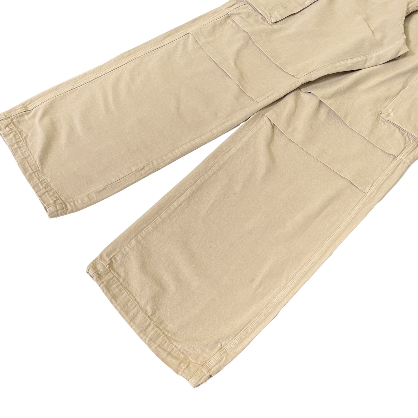 Coperni Canvas Wide Leg Cargo Pants in Beige