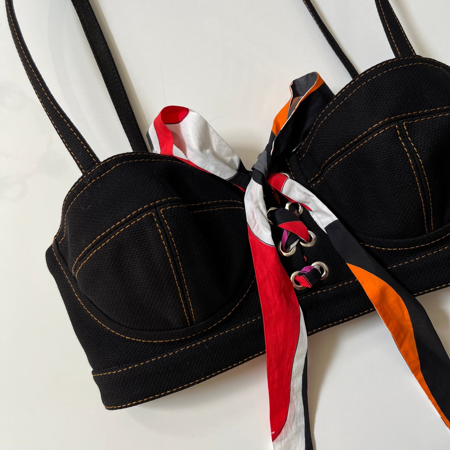 Emilio Pucci Bra Top in Nero