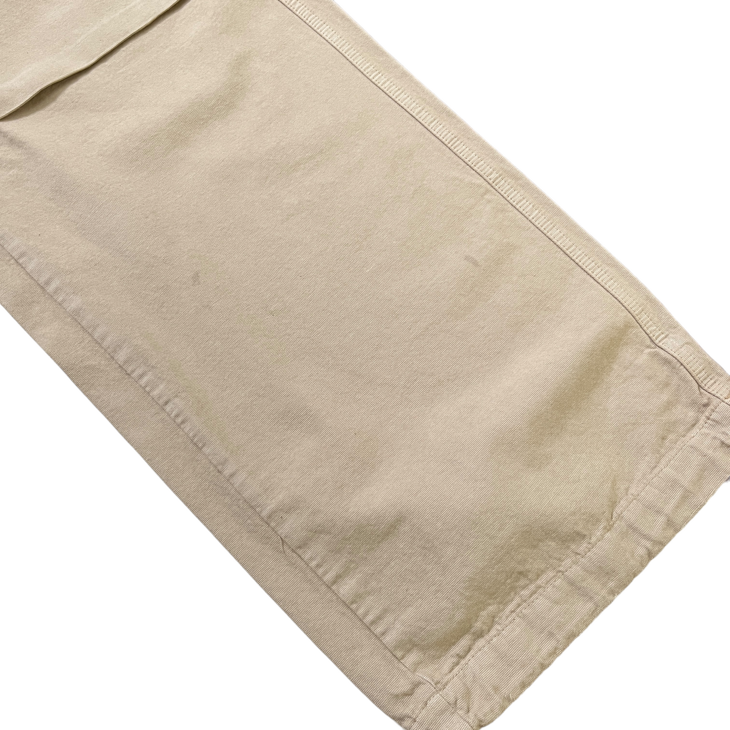 Coperni Canvas Wide Leg Cargo Pants in Beige