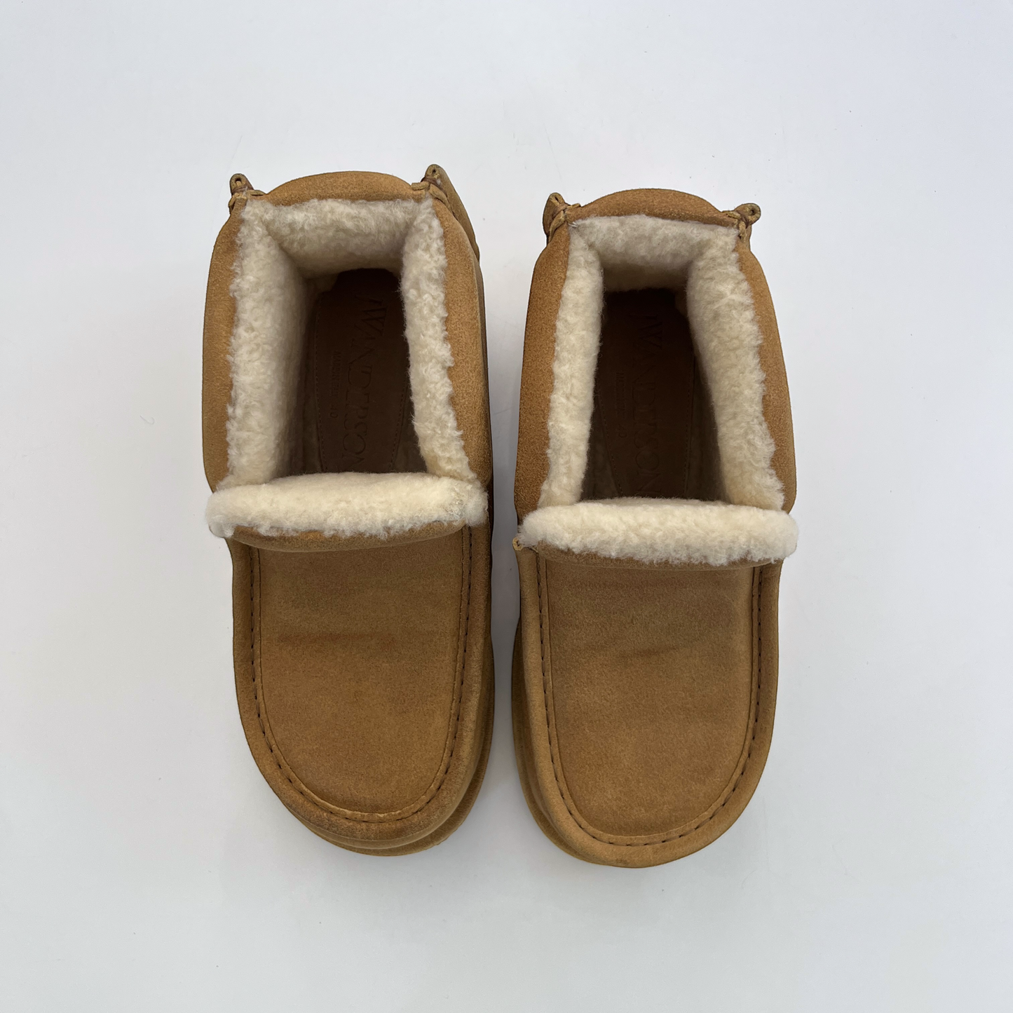JW Anderson Ankle Boot in Mustava & Beige