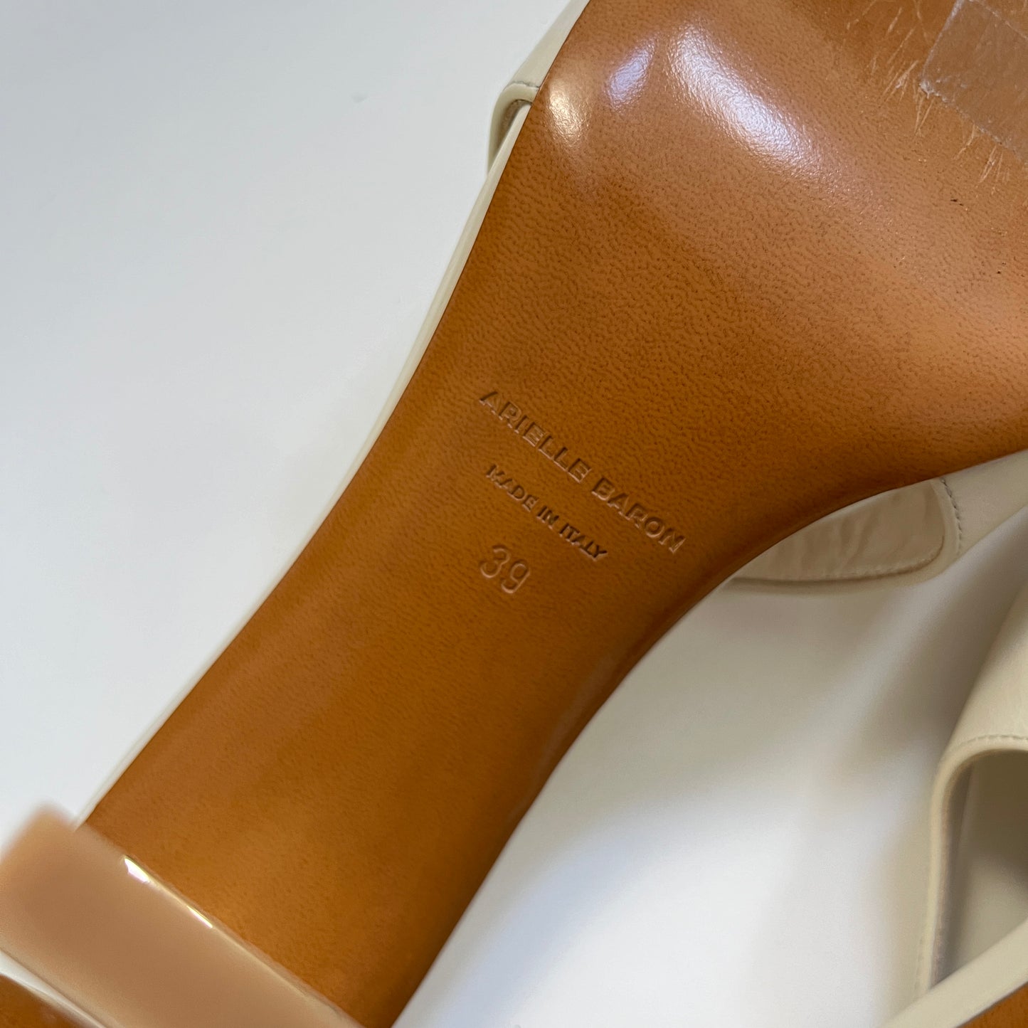 Arielle Baron Omen 95 Heel in Cream