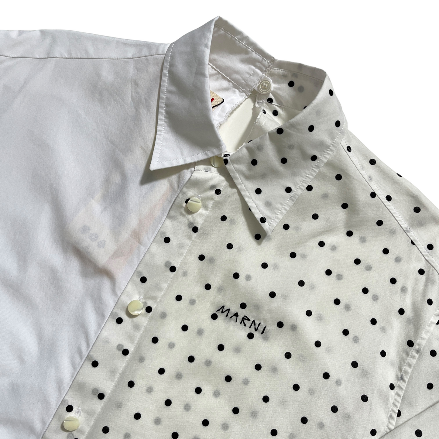 Marni Long Sleeve Top in Lily White Small
