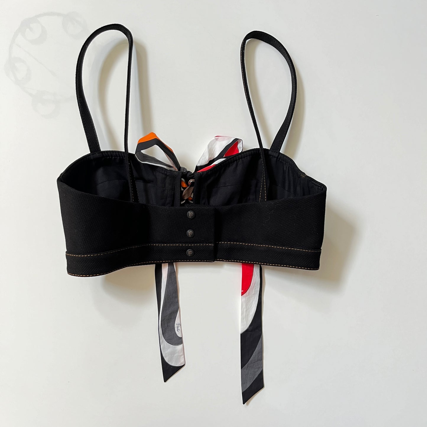 Emilio Pucci Bra Top in Nero