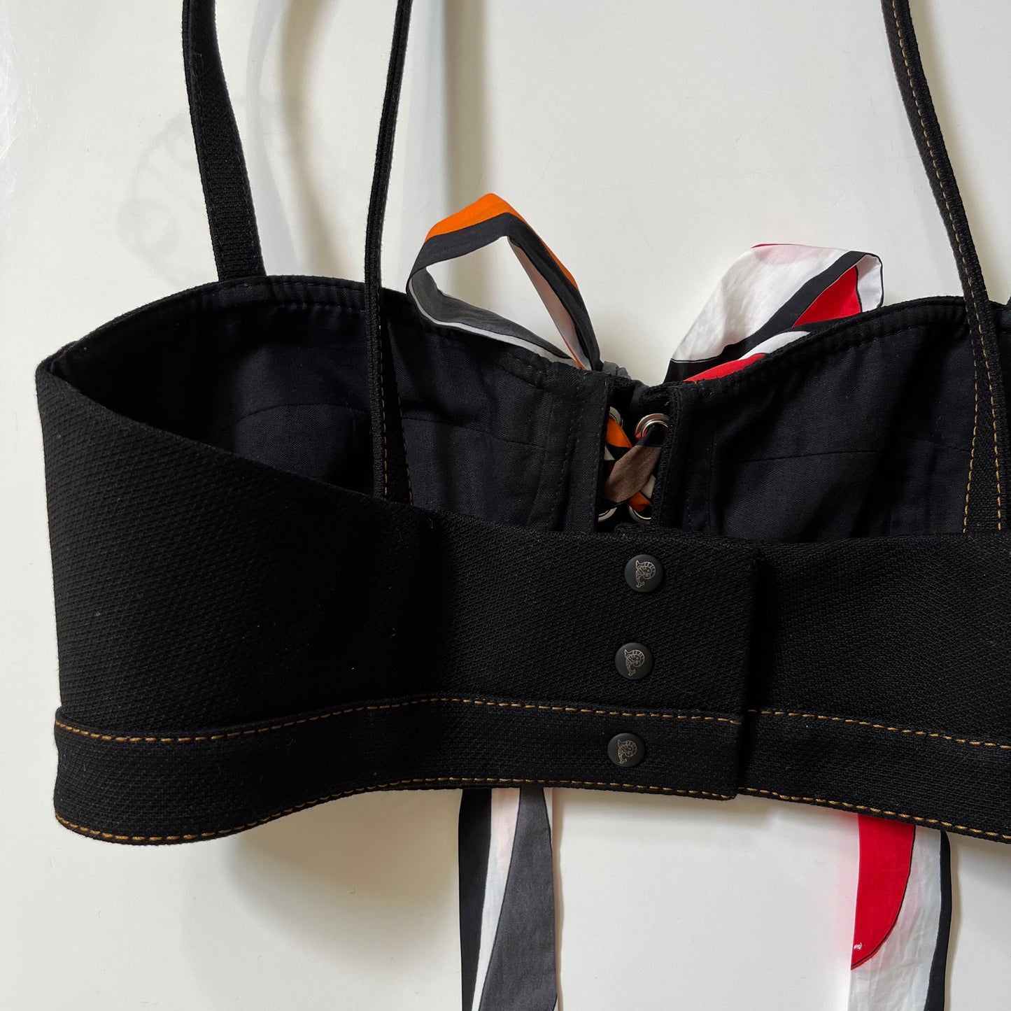 Emilio Pucci Bra Top in Nero