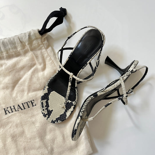 KHAITE Linden Sandal in Python