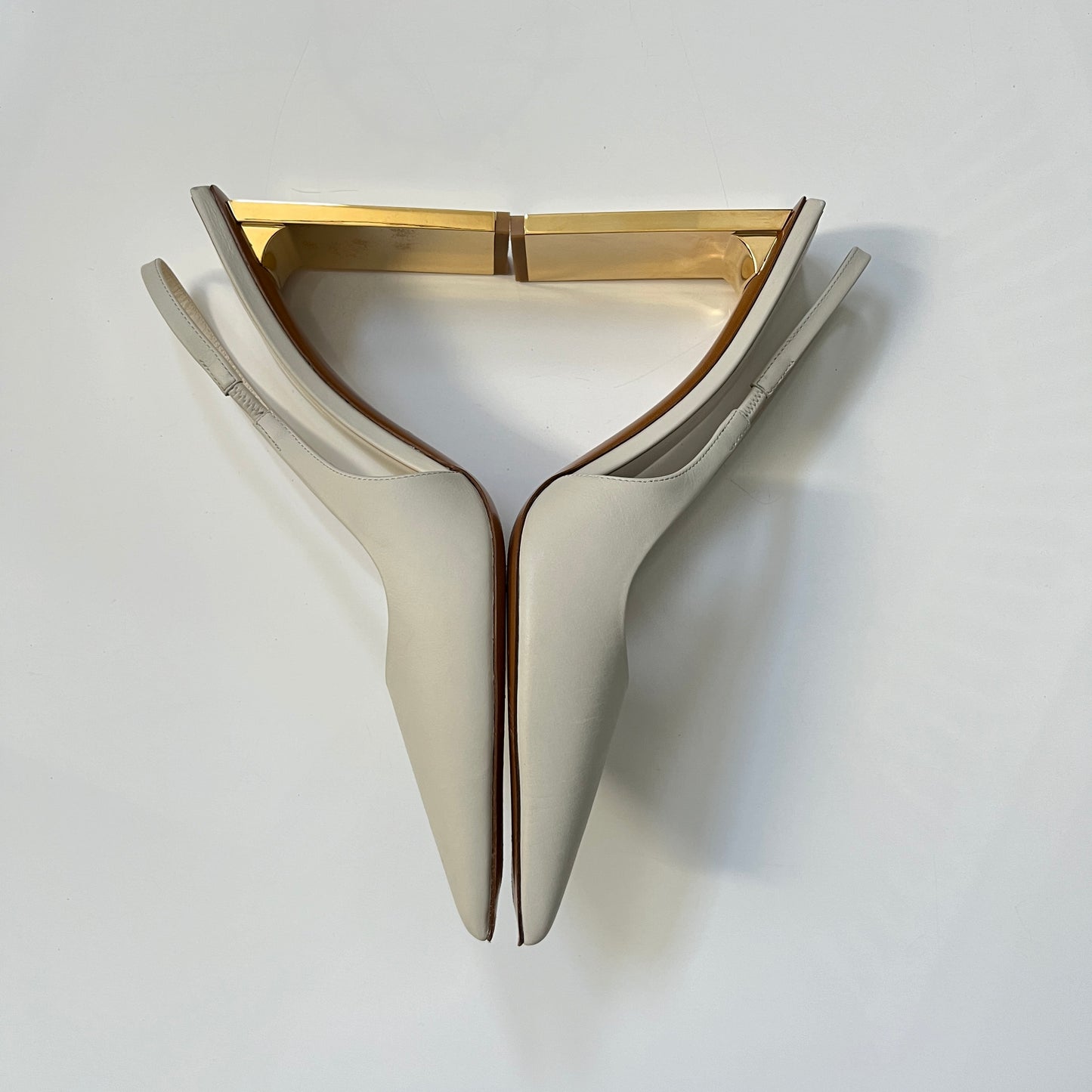 Arielle Baron Omen 95 Heel in Cream