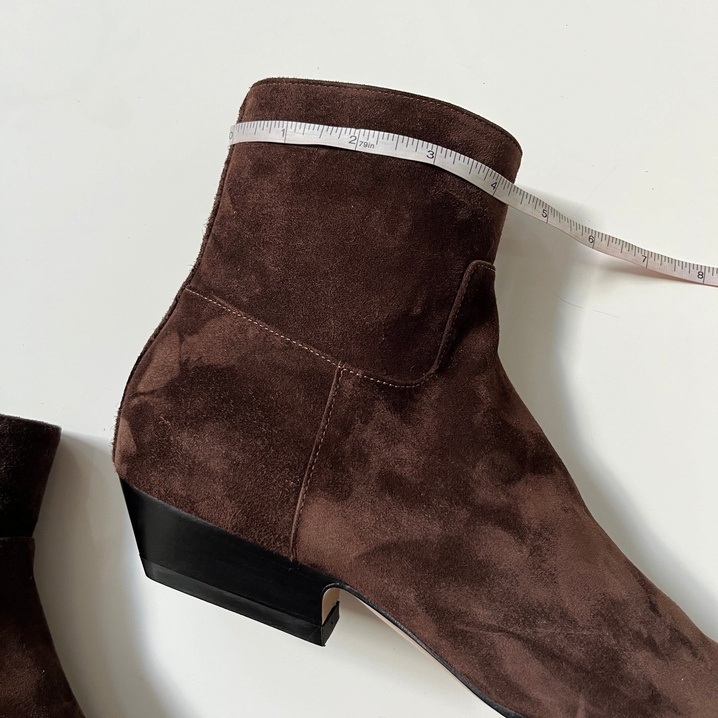 KHAITE Marfa Classic Flat Ankle Boot in Coffee
