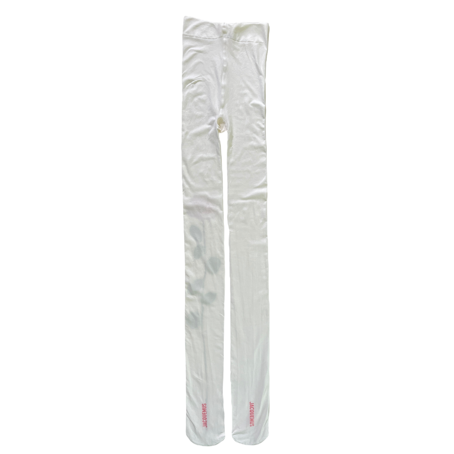 JACQUEMUS Les Collants Rosa in Rose White