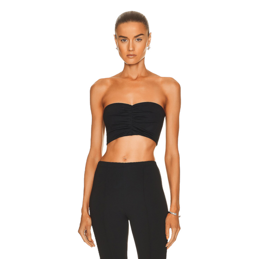 SABLYN Octavia Crop Top in Black