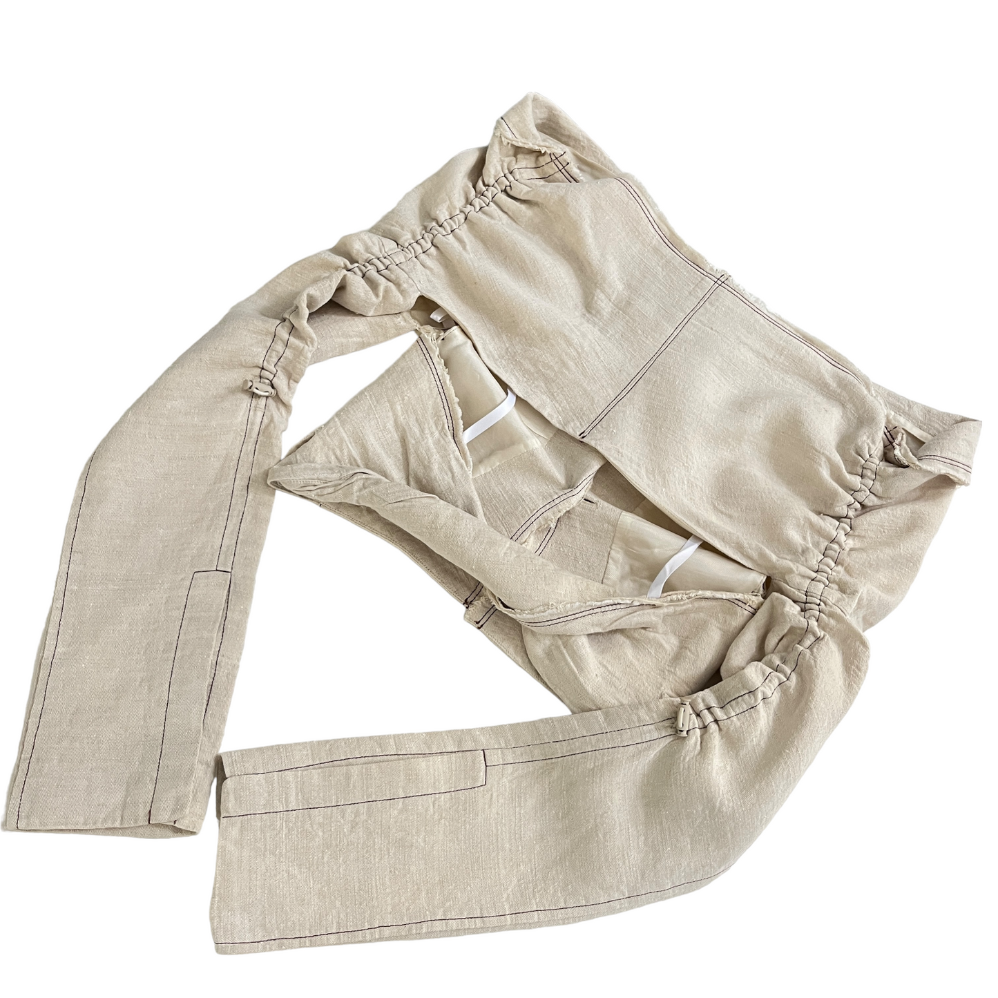 JACQUEMUS La Veste Camargue in Light Beige 6