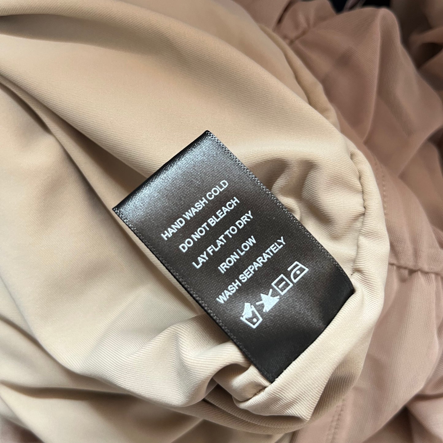 Michael Costello x REVOLVE Franky Mini Dress in Taupe