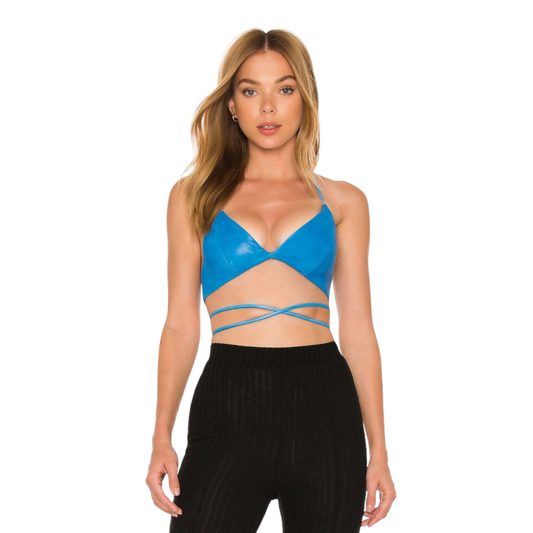 LAMARQUE X REVOLVE Melka Top in Faded Jean