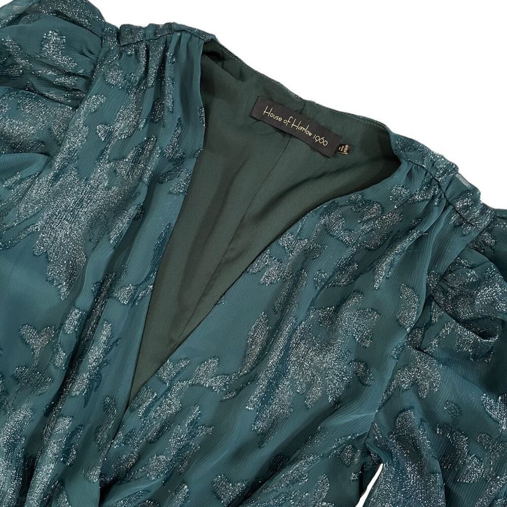 House of Harlow 1960 x REVOLVE Sumner Mini Dress in Deep Teal