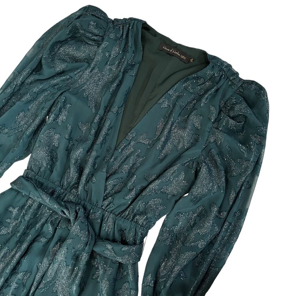 House of Harlow 1960 x REVOLVE Sumner Mini Dress in Deep Teal