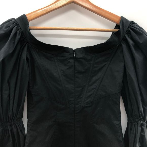Natalie Rolt Kenzy Mini Dress in Black
