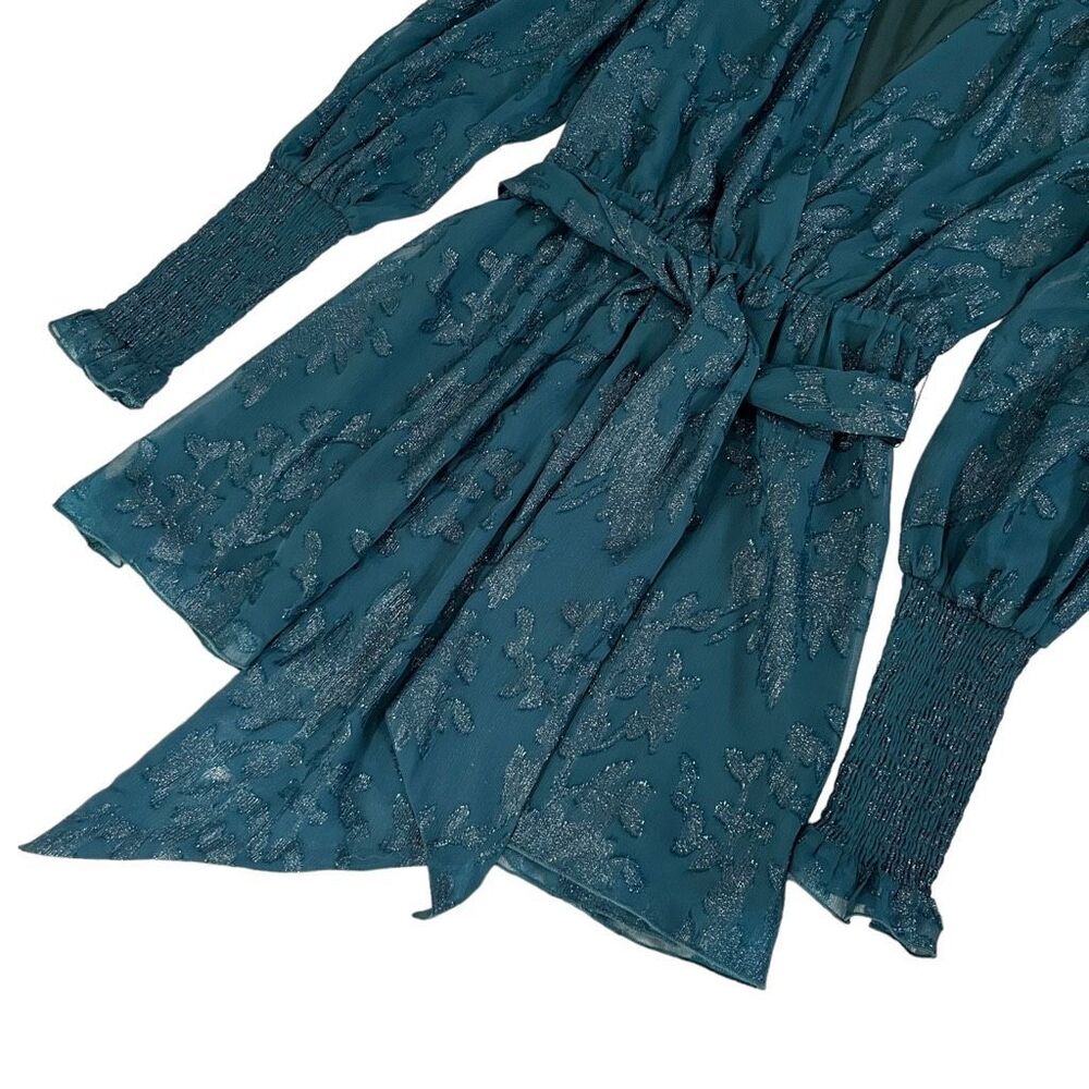 House of Harlow 1960 x REVOLVE Sumner Mini Dress in Deep Teal