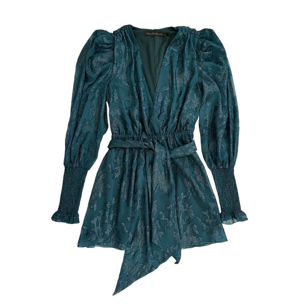 House of Harlow 1960 x REVOLVE Sumner Mini Dress in Deep Teal