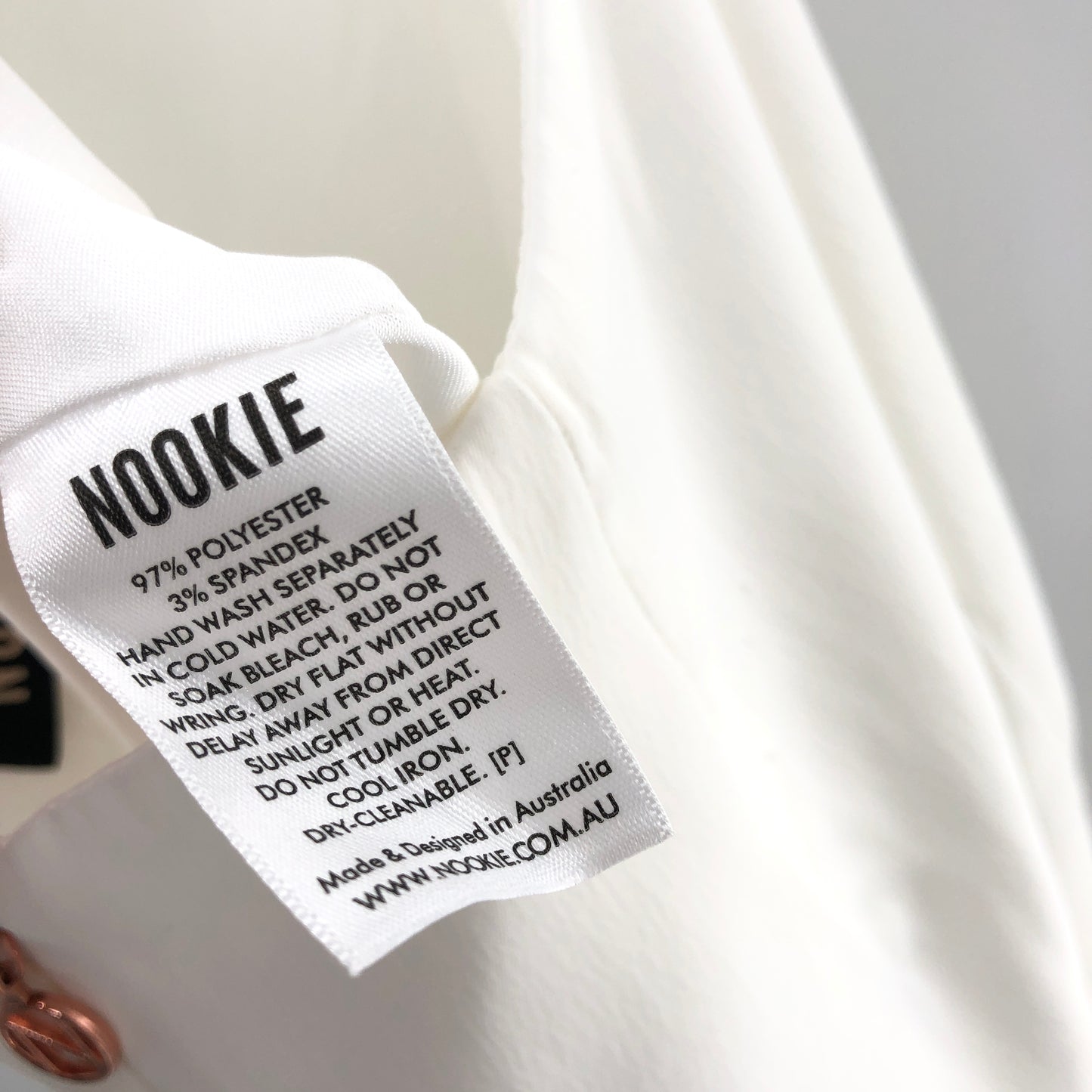 Nookie Stella Cut Out Gown in Ivory