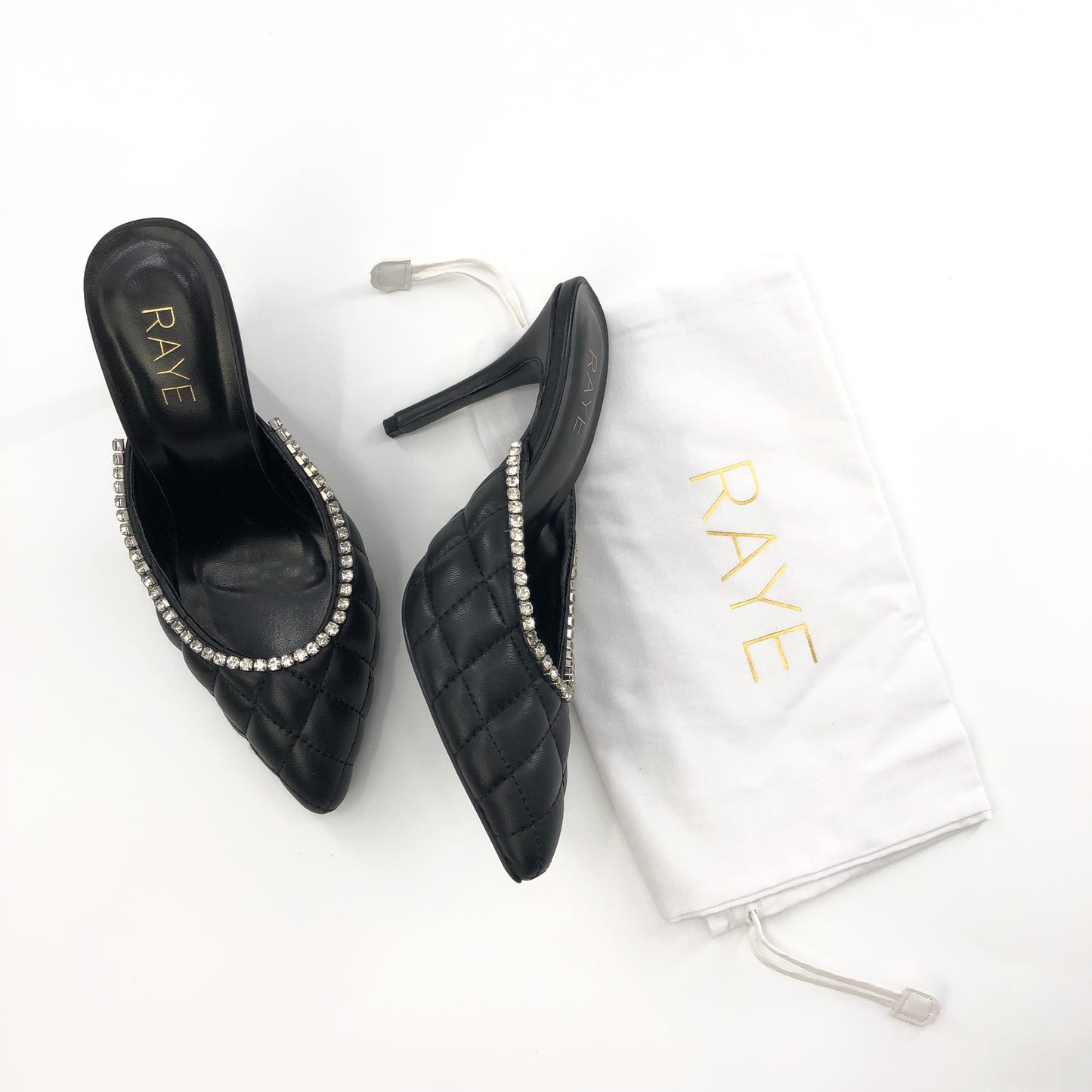 RAYE Genie Heel in Black 8.5