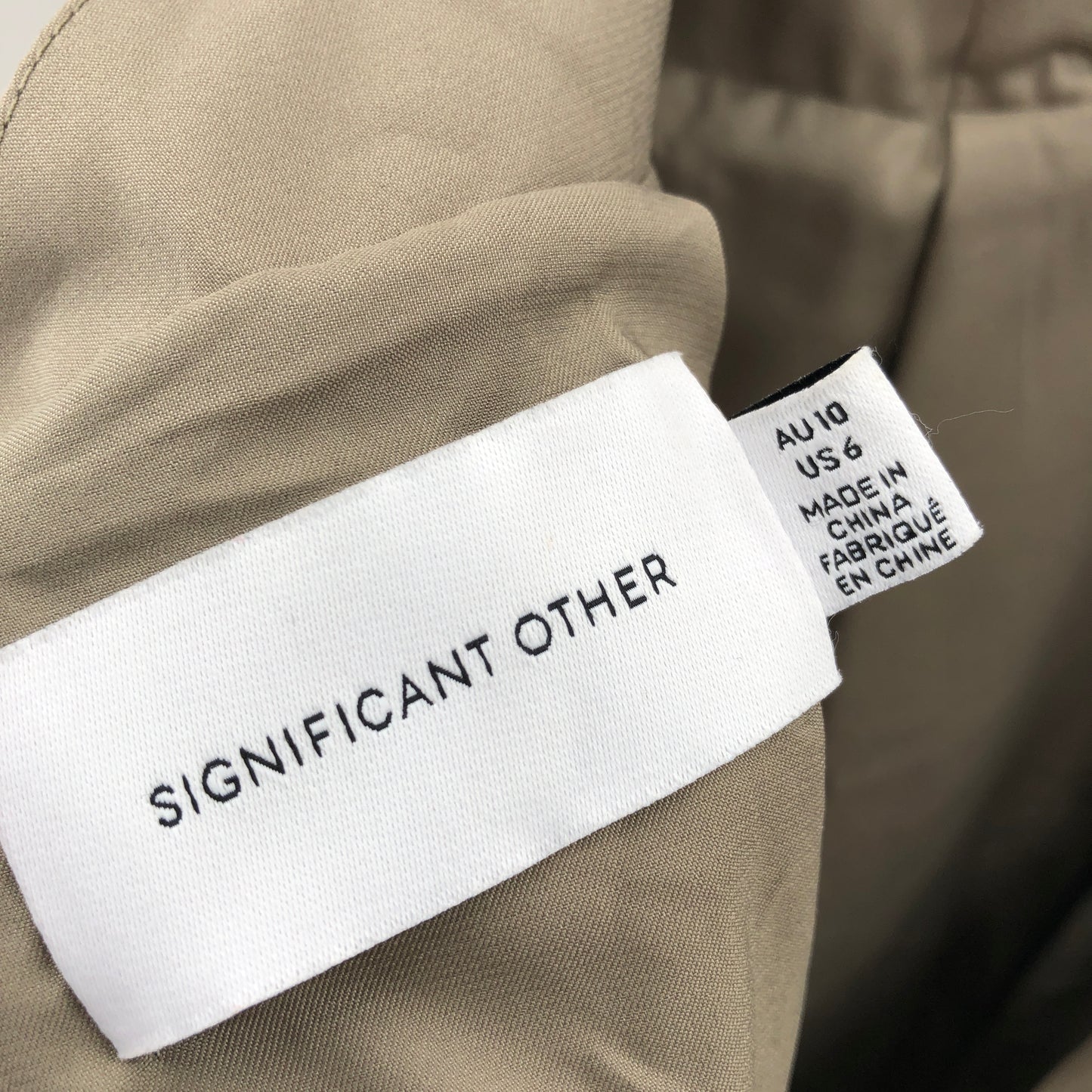 Significant Other Elaine Dress in Taupe