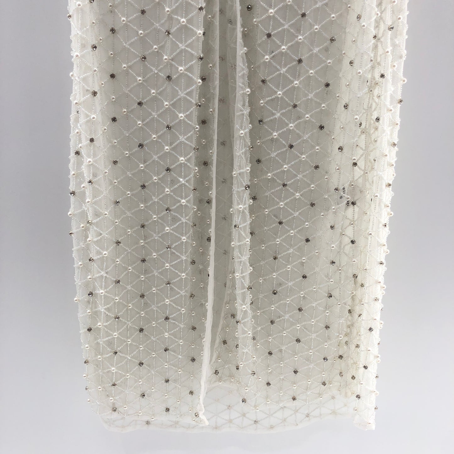 retrofete Marcel Duster in White Small