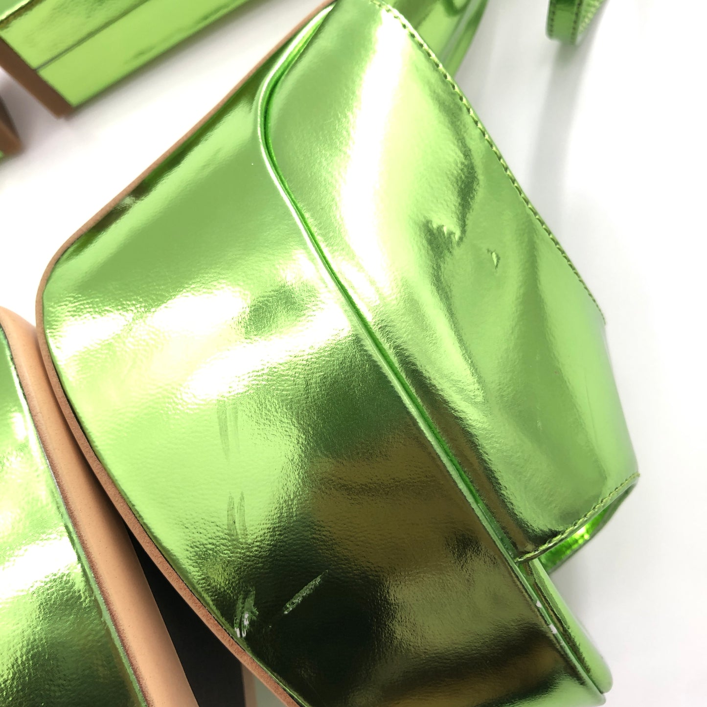 Tony Bianco Jayze Heel in Lime Glimmer