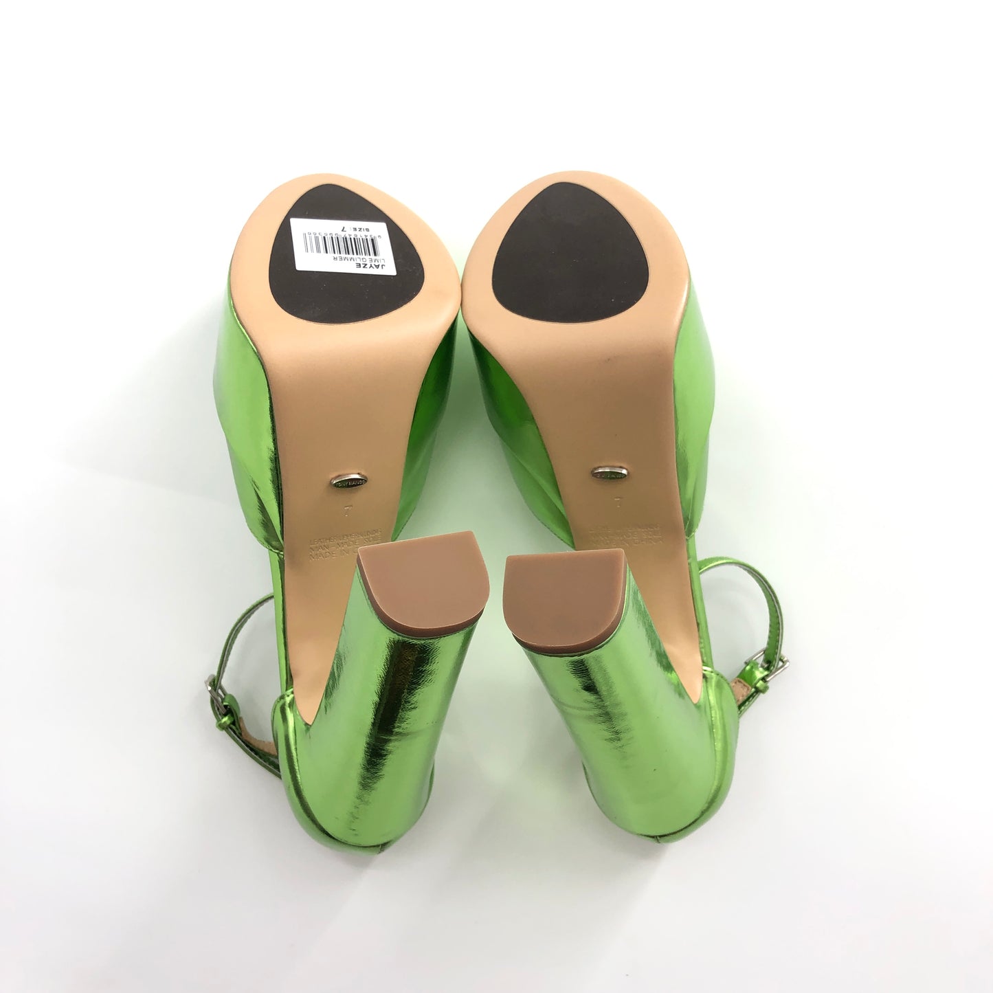 Tony Bianco Jayze Heel in Lime Glimmer