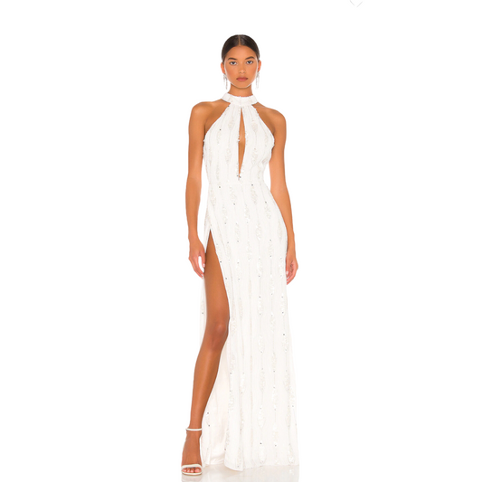 retrofete Prima Dress in White XS