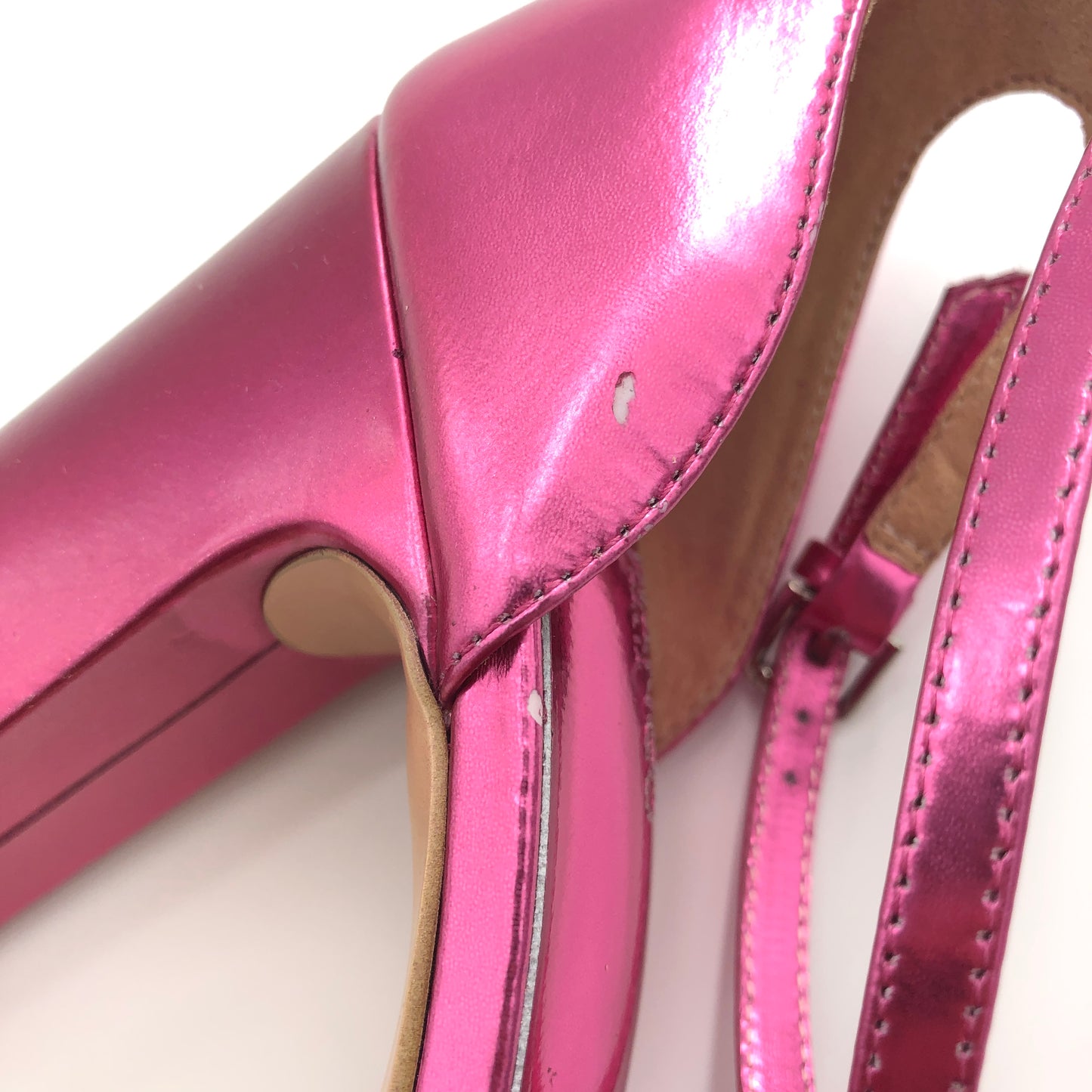 Tony Bianco Jayze Heel in Lipstick Glimmer