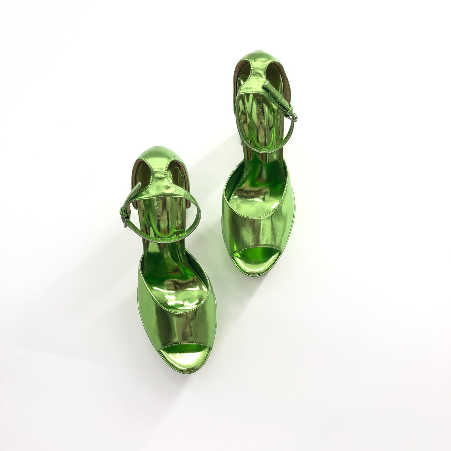 Tony Bianco Jayze Heel in Lime Glimmer