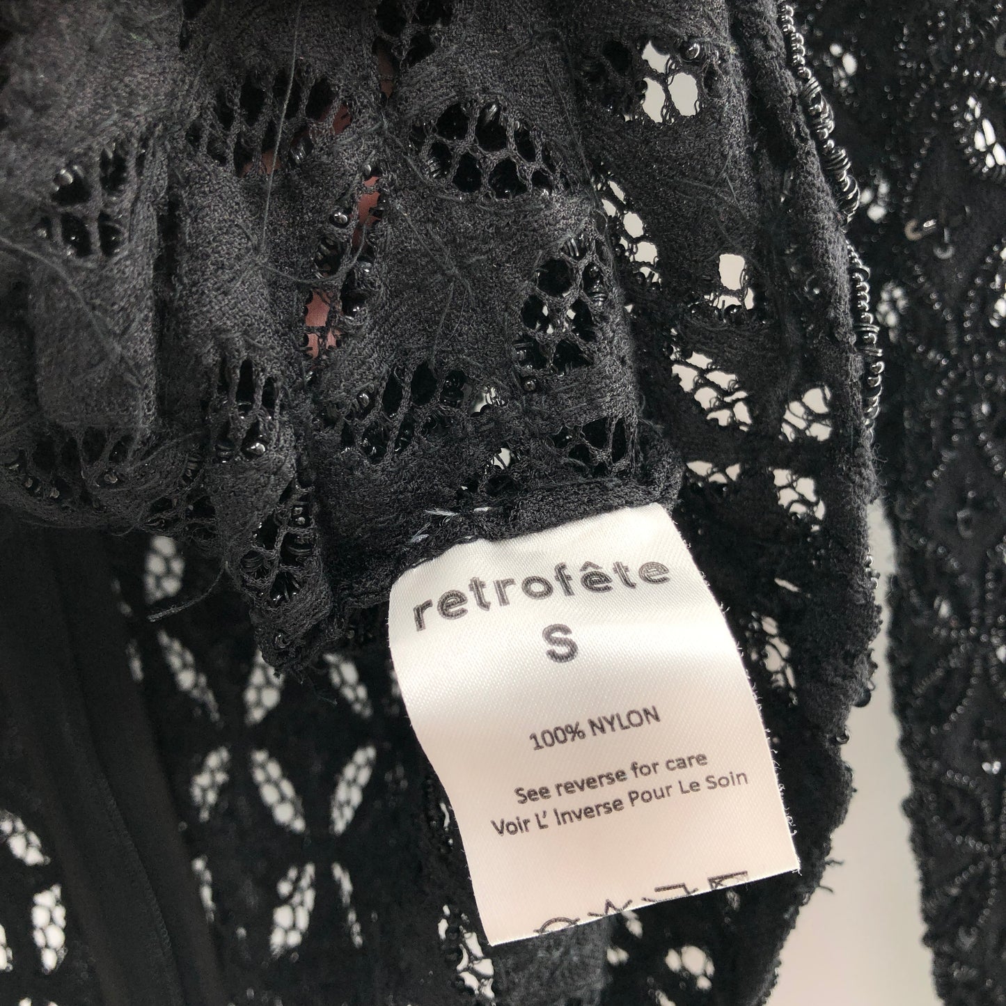 retrofete Mika Top in Black S