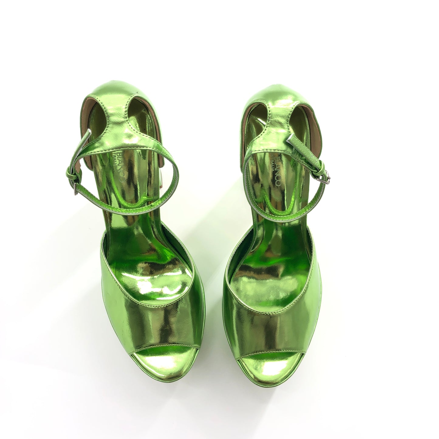 Tony Bianco Jayze Heel in Lime Glimmer