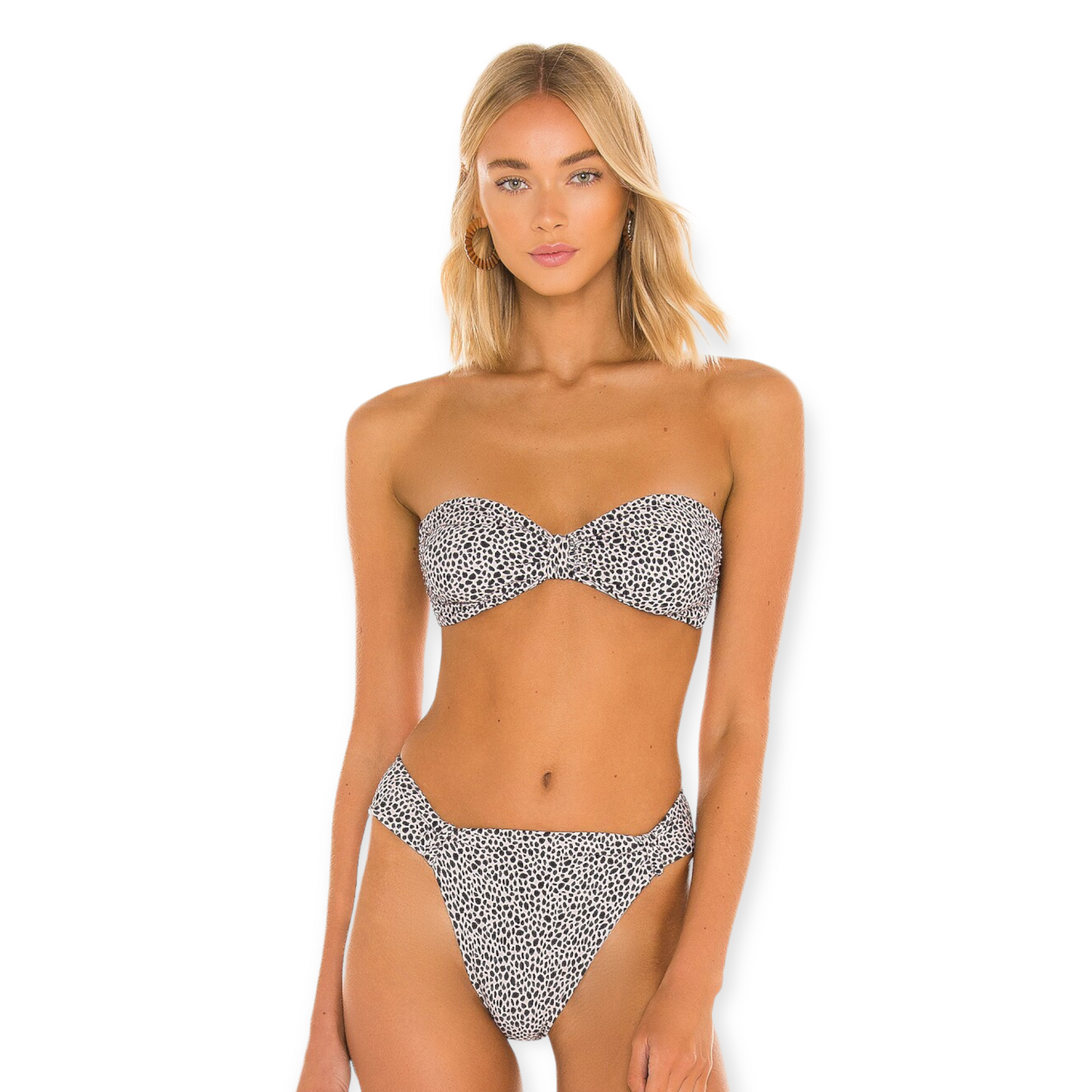 Maaji Cheetah Alessa Strapless Bandeau Top in Cheetah