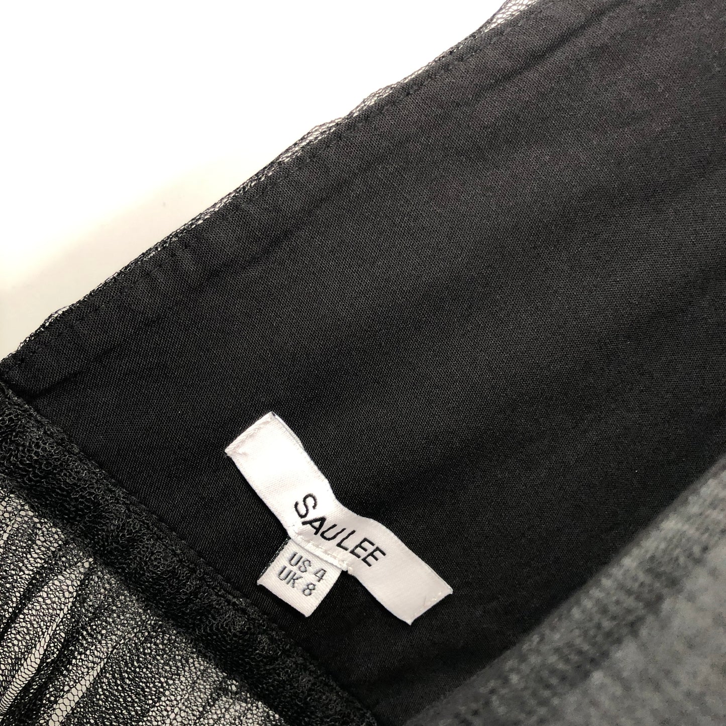 Chloe Tulle Dress in Black SAU LEE