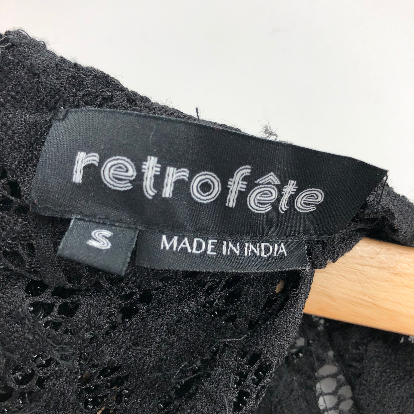 retrofete Mika Top in Black S