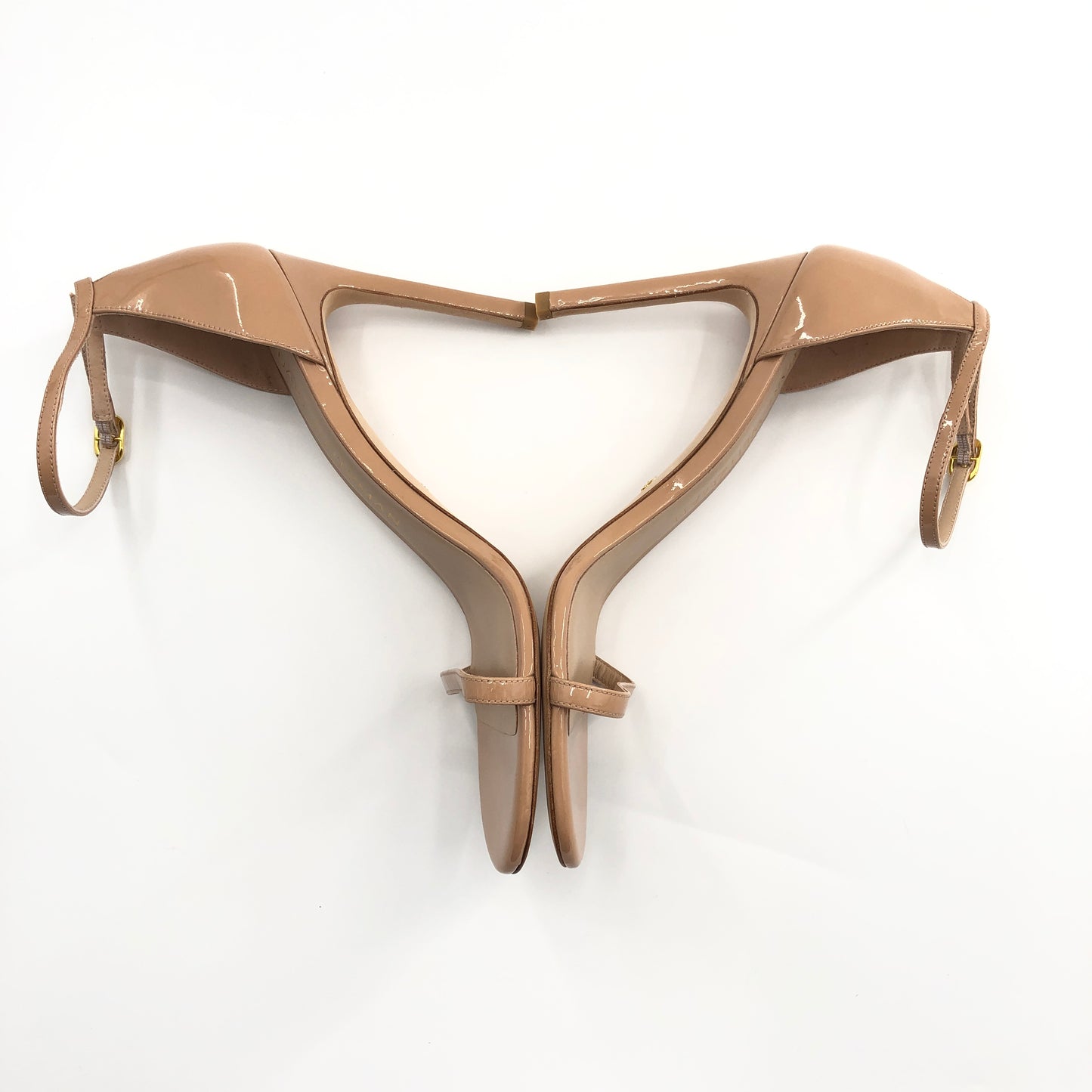 Stuart Weitzman Nudistsong Heel in Adobe