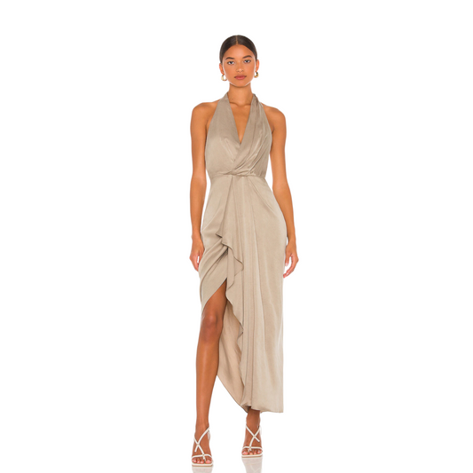 Significant Other Elaine Dress in Taupe