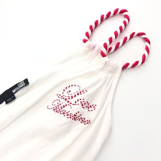 Love Moschino White Maxi Dress 4