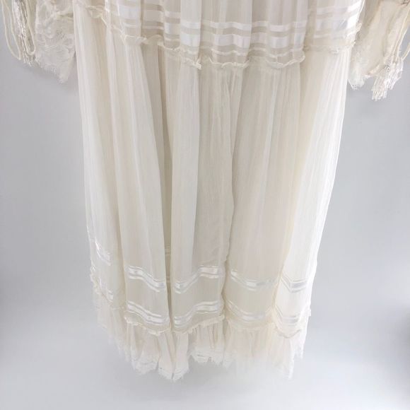 ROCOCO SAND High Low Long Dress in White