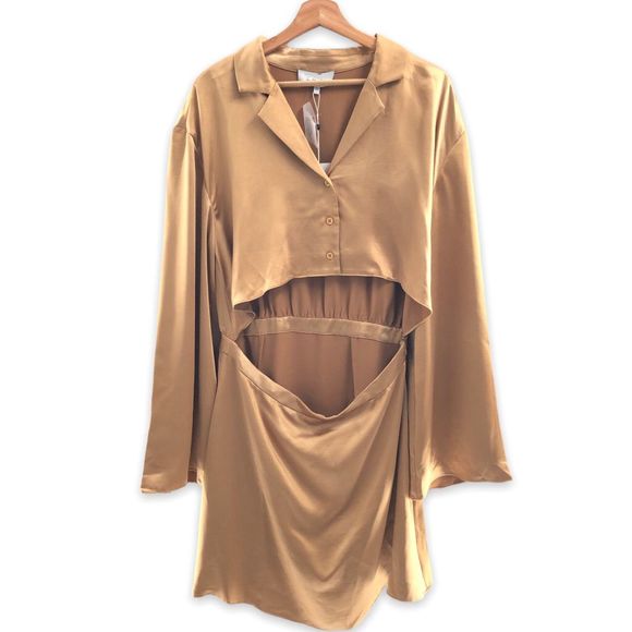L'Academie Sashie Dress in Brown L