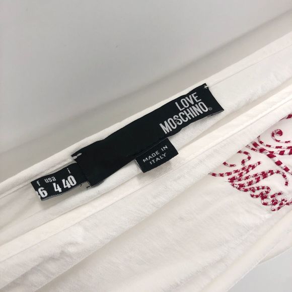 Love Moschino White Maxi Dress 4