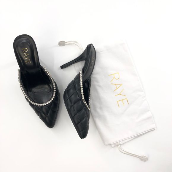 RAYE Genie Heel in Black 8.5